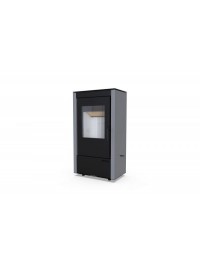 Стальная печь Defro Home VIVA Серый