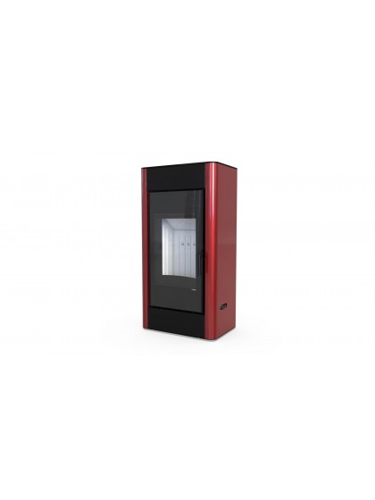 Стальная печь Defro Home SOLUM Красный