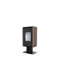 Стальная печь Defro Home SOLUM TOP Коричневый