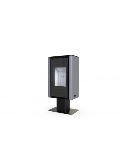 Сталева піч Defro Home SOLUM TOP Сірий