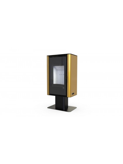 Сталева піч Defro Home SOLUM TOP Золотий