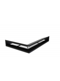 Вентиляционная решетка Defro Home DH LUFT угловая левая 600x400x90 (80) 