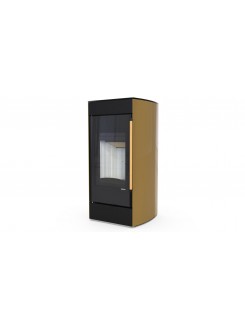 Сталева піч Defro Home HYDROFIRE Золотий