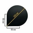 Сталева підставка для печі FERRUM 100х100 М5