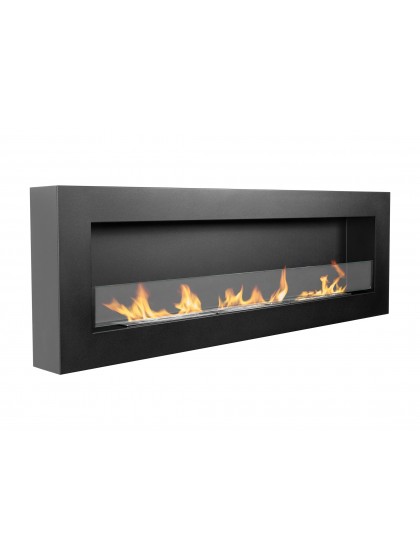 Біокамін BIOkominkiGMT 1200х400 BOX чорний матовий (зі склом) Біокамін BIOkominkiGMT 1200х400 BOX чорний матовий (зі склом)