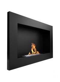 Біокамін BIOkominkiGMT 650х400 чорний матовий