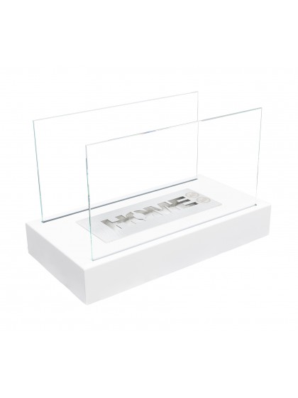 Біокамін GLOBMETAL Home білий