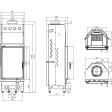 Камінна топка Hitze ALBERO AL14S.V-D