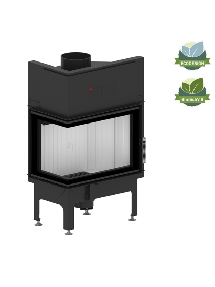 Камінна топка Hitze ALBERO AL9L.H-BD Cкло декор цільногнуте