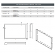 Маскувальна рамка для камінної топки Ardente ARD90х41S-M01