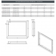 Маскувальна рамка для камінної топки Ardente ARD90х41.DSS-M01