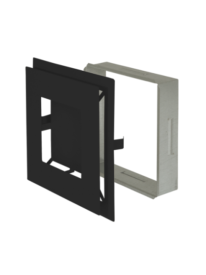 Вентиляційна решітка Hitze Decco 20 Чорний Вентиляційна решітка Hitze Decco 20 Чорний