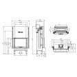Камінна топка Hitze HST59x43.G