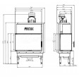 Камінна топка Hitze HST68x43.R