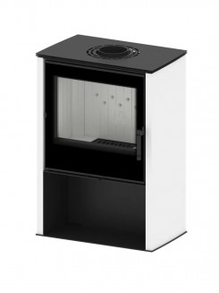 Сталева піч Hitze LUPO M Біла