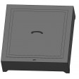 Садове вогнище Infire BLACK 1000 SQUARE Садове вогнище Infire BLACK 1000 SQUARE