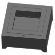 Садове вогнище Infire BLACK 700 SQUARE Садове вогнище Infire BLACK 700 SQUARE