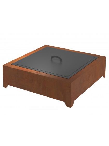 Садове вогнище Infire CORTEN 1000 SQUARE