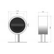 Паровий камін Infire INVAPO INCYRCLE STAND