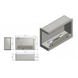 Біокамін Infire INSIDE L 800 VERS1 Біокамін Infire INSIDE L 800 VERS1