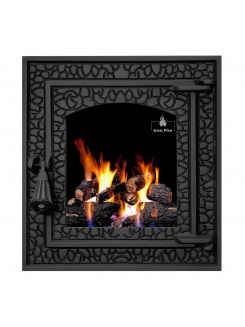 Дверцята для каміна Iron Fire Bastion S 370x400 мм