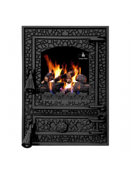 Дверцята для печі Iron Fire Bastion 370х490 мм