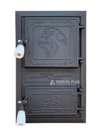 Дверцята для печі Iron Fire Ben 300х470 мм