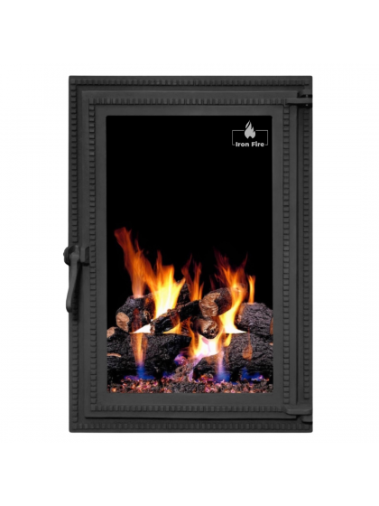 Дверцята для каміна Iron Fire Brown 440х640 мм