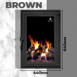 Дверцята для каміна Iron Fire Brown 440х640 мм
