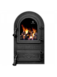 Дверцята для печі Iron Fire Flower 305х520 мм