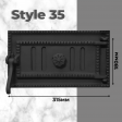 Дверцята піддувальні Iron Fire Style 35 315х180 мм