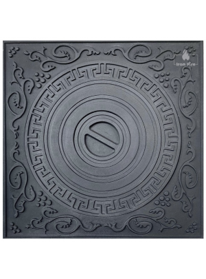 Чавунна плита під казан Iron Fire 520х520 мм