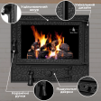 Дверцы для камина Iron Fire Panorama Lux 580x500 мм