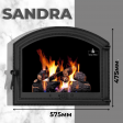 Дверцята для каміна Iron Fire Sandra 575х475 мм