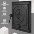 Дверцята для каміна Iron Fire Style 35 WG 350х390 мм