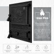 Дверцята для печі Iron Fire Versace WG 370х485 мм Дверцята для печі Iron Fire Versace WG 370х485 мм