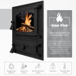 Дверцята для печі Iron Fire Versace 370х485 мм
