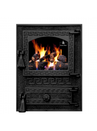 Дверцята для печі Iron Fire Versace 370х485 мм