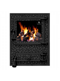 Дверцята для печі Iron Fire Vision 370х490 мм