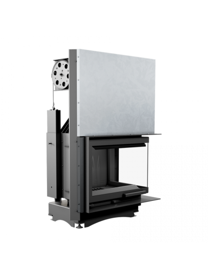 Камінна топка Kratki MAJA 12 праве бічне скло гільйотина