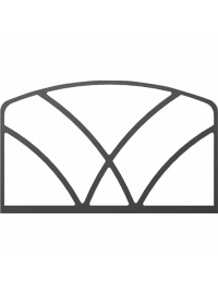 Декор для дверей KOZA K6 і K9 VV Kratki