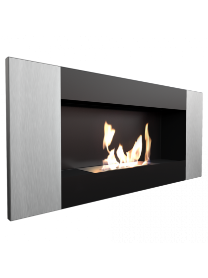 Біокамін Kratki DELTA 2 чорний VERTICAL з сертифікатом TUV