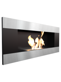 Біокамін Kratki DELTA 2 чорний HORIZONTAL з сертифікатом TUV