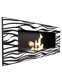 Біокамін Kratki DELTA 2 чорний ZEBRA з сертифікатом TUV