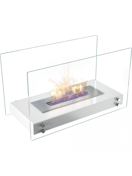 Біокамін Kratki HOTEL білий з сертифікатом TUV