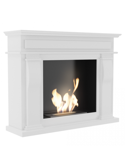 Біокамін Kratki OCTOBER білий з сертифікатом TUV