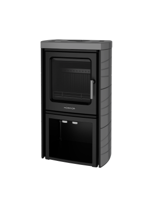 Кахельна піч Nordflam TROMSO Black