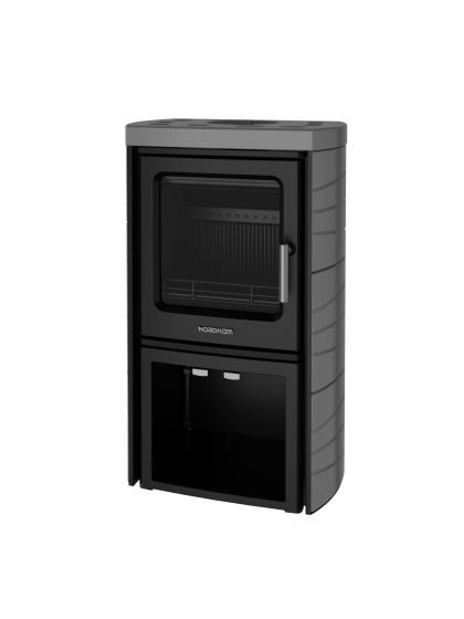 Кахельна піч Nordflam TROMSO Black