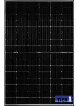 Сонячна панель Runergy HY-DH96N11 Transparent 460 Вт (Bifacial, Tier 1, чорна рамка)