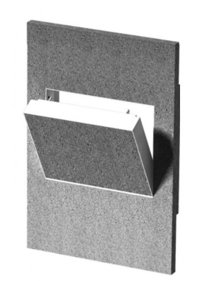 Ревізійні дверцята SILATERM каміна SILADOOR – 44,4×22 см – горизонтальні